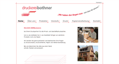Desktop Screenshot of druckerei-bothner.de